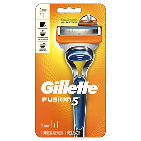 The gillette fusion5 proglide's reformulated indicator lubricating strip (vs. Gillette Fusion Power Razor with 1 Razor Blade and 1 ...