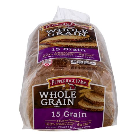 Pepperidge Farm Whole Grain 15 Grain Bread Tabitomo