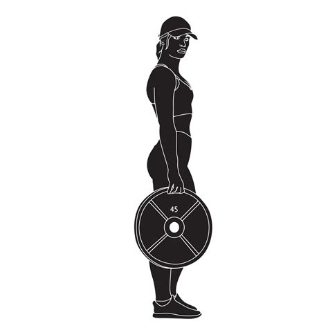 Fitness And Healthcare Character Silhouette Illustration 3211785