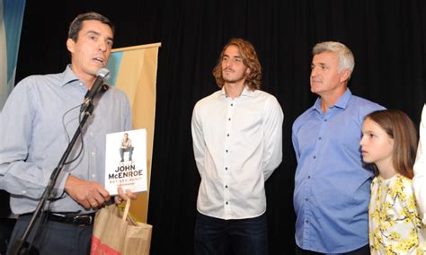 He takes every opportunity to attack the net and plays an aggressive brand of tennis. Greek community honours tennis star Tsitsipas for uniting ...