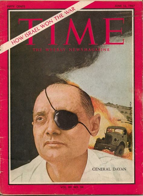 1967 Time Magazine General Moshe Dayan Collectors Weekly
