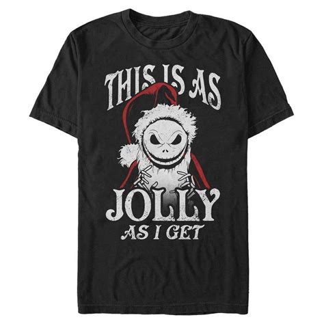 The Nightmare Before Christmas Jolly Mens T Shirt Gamestop