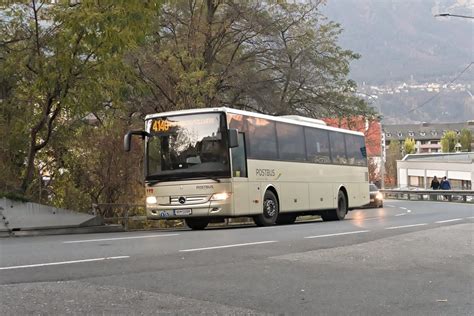 Mercedes Benz O Integro Von Postbus Bd Als Linie In