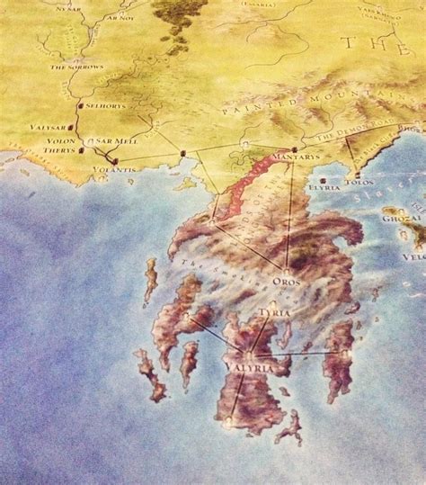 Valyria Game Of Thrones Artwork Imaginary Maps Fantasy Map