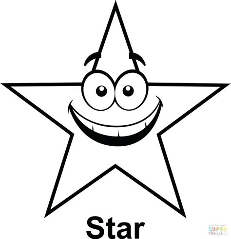 Star Shape Coloring Page At Free Printable Colorings