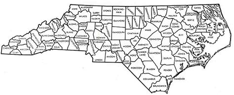 Counties In Nc Map Metro Map