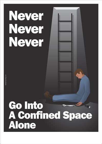 Confined Space Safety Safety Poster Shop Safety Posters Workplace