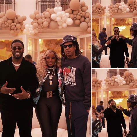Jay-Z and Mary J. Blige attend Diddy’s lavish birthday party in LA