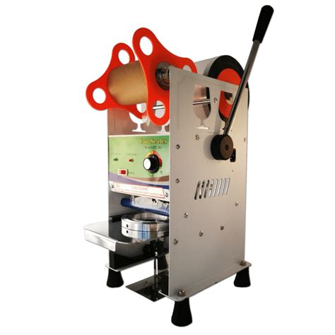 On the other hand, there exist automatic and manual sealing machines. Manual Cup Sealing Machine : The Bubble Tea Shop Online