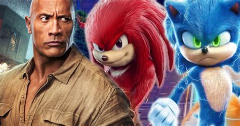 sonic the hedgehog fans really want the rock as knuckles in sonic 2 the spotted cat magazine