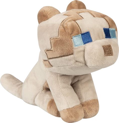 Jinx Minecraft Happy Explorer Ragdoll Cat Plush Stuffed Toy Brown 55