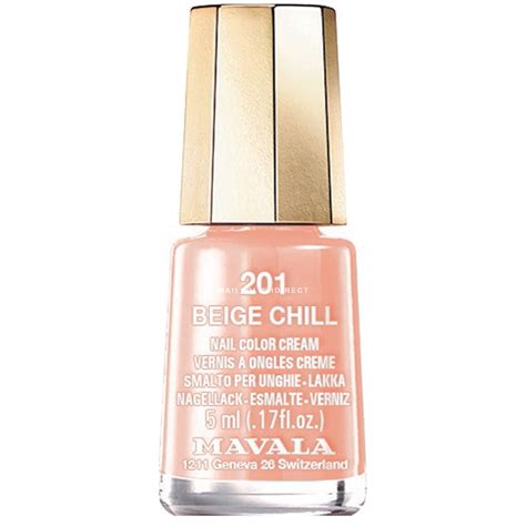 mavala chill and relax 2020 nail polish collection beige chill 201 5ml