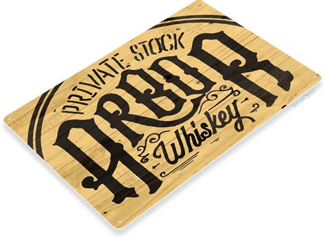 Classic and understated, with a full bar, a good selection of beer and above average food. Arbor Whiskey Sign A217 - TinWorld Liquor Signs, tinsign.com