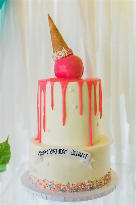 Kara S Party Ideas Sprinkles And Ice Cream Birthday Party Kara S