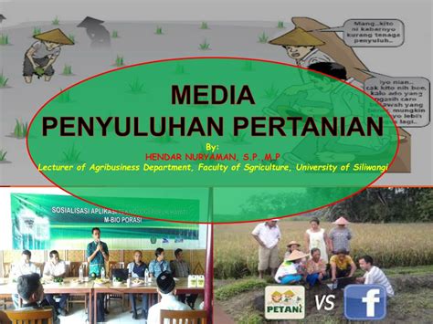 Ppt Media Penyuluhan Pertanian By Hendar Nuryaman Spmp