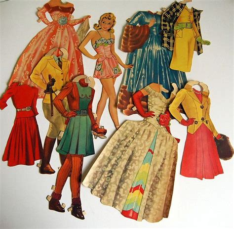 1940s Paper Dolls Paper Dolls Dolls Paperdolls