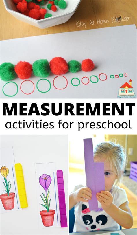 The Ultimate Guide To Teaching Measurement In Preschool Stay At Home