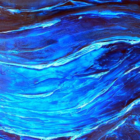 Abstract Water Painting Series 4 Painting By Holly Anderson Fine Art