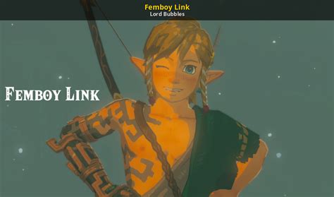 Femboy Link The Legend Of Zelda Tears Of The Kingdom Mods