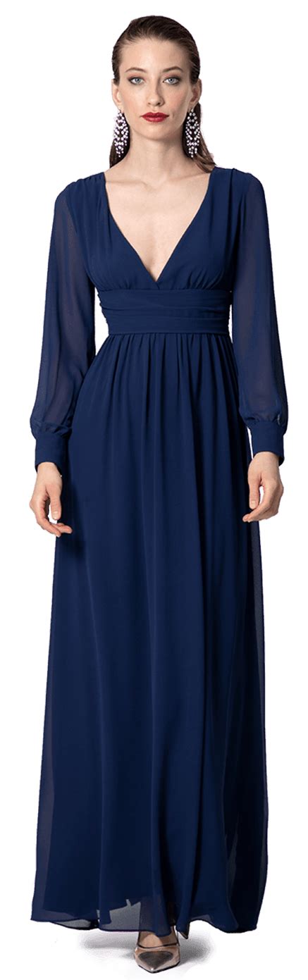 Long Blue Dress Dresses Images 2022