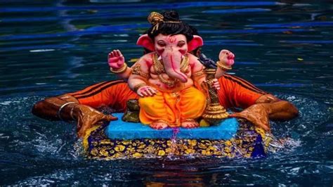 Ganesh Visarjan 2023 Know Why Ganpati Bappa Is Immersed Only On The
