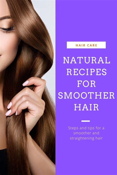 Steps And Tips For A Smoother And Straightening Hair Smooth Hair Hair Care Oil Natural Hair