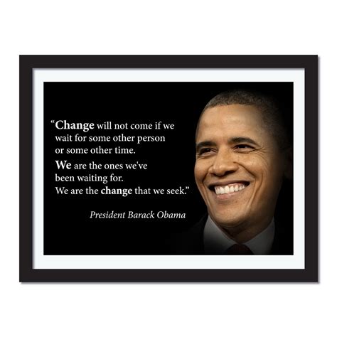Barack Obama Poster Motivational Quote Young N Refined Young N Refined