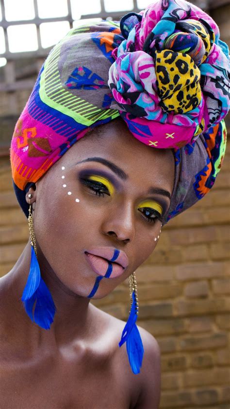 Pin By Lenia On Makeup African Tribal Makeup Tribal Makeup African