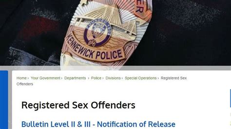 New Level 3 Sex Offender Moves To Kennewick Tri City Herald
