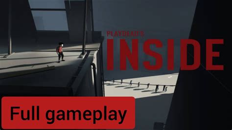 Playdeads Inside Full Hd Gameplay Premium Game Youtube