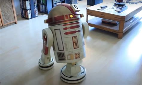 Watch Star Wars Fan Build His Own R2 D2 Droid With A Roomba