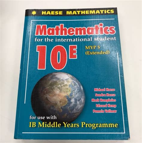 Mathematics For The International Student 10e By Haese Hobbies