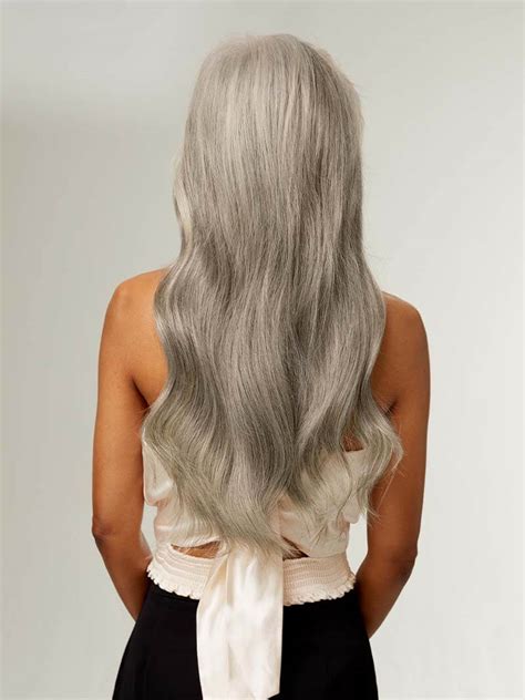 How Do I Choose The Right Color Gray Extensions Luxy Hair Support