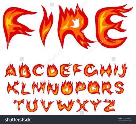 Every free fire player wants a cool and stylish name that represents his/her gameplay style, and for the other players to remember too. letters as flames vector - Google Search | Lettering ...