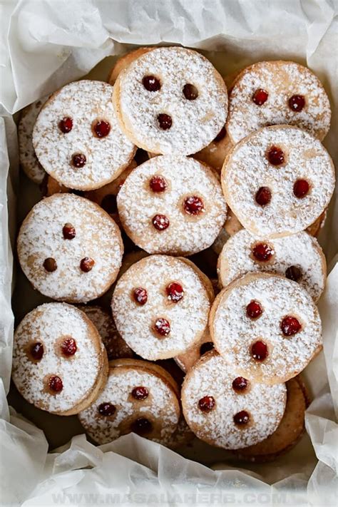 Popular throughout austria, germany, the czech republic, poland, slovakia and hungary, these as already mentioned, these are shortbread cookies and though you'll find some recipes that call for. Austrian Linzer Cookies Recipe +VIDEO 🥮 MasalaHerb.com