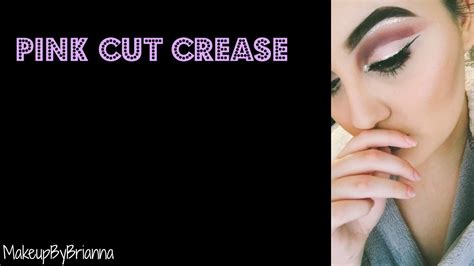 Pink Cut Crease Makeup Tutorial Youtube