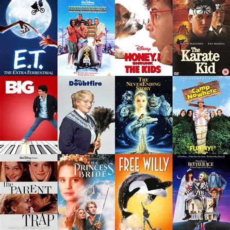 The Best Live Action Family Movies from the 80's and 90's
