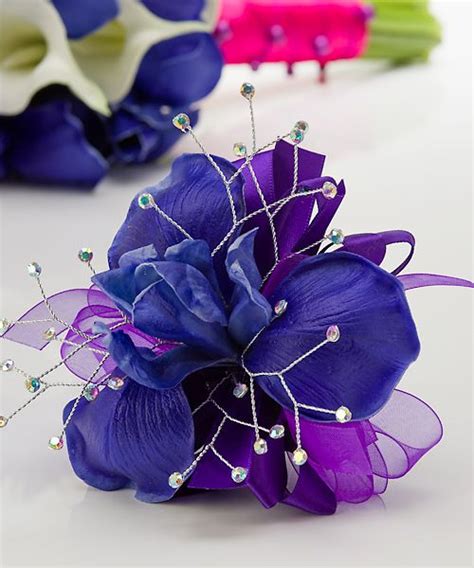 This Purple Corsage Is Called Royal Iris And Can Be Found At The Little