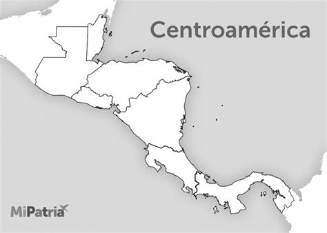 Mapa De Centroamérica Mipatrianet