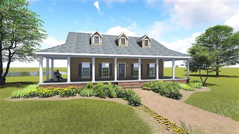 Plan 2597dh Graceful Southern Home Plan With Wrap Around Porch