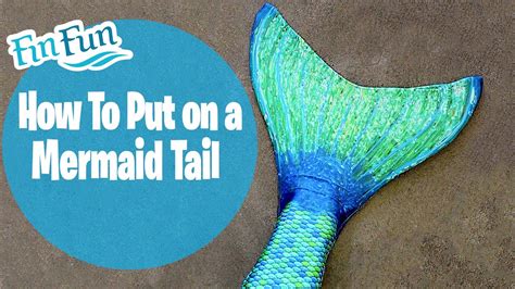 How To Put On A Mermaid Tail Fin Fun Mermaid Tails Youtube