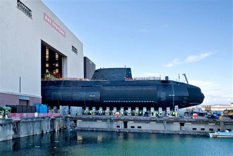 £1bn Nuclear Attack Submarine Hms Audacious Launched