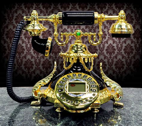 Dark Roasted Blend Attractive Unique Vintage Telephones