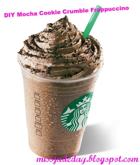 Starbucks has new summer frappuccinos and we're drooling. Miss Jade Day: Starbucks Mocha Cookie Crumble Frappacino ...