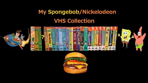 My Spongebobnickelodeon Vhs Collection Youtube