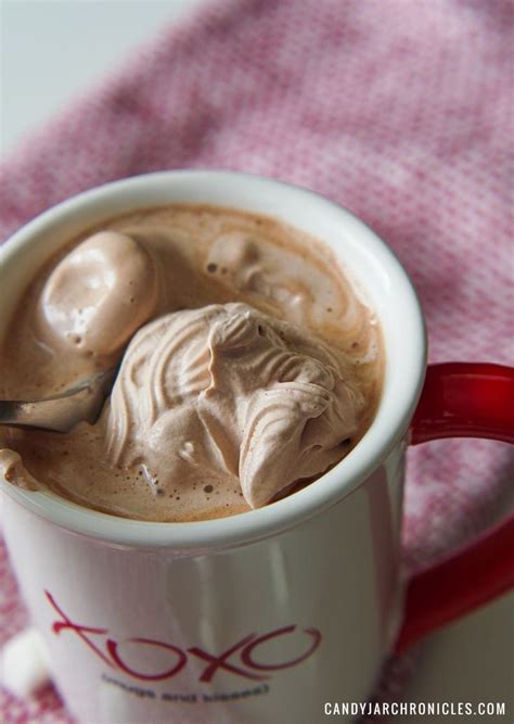 Hot Chocolate Whipped Cream Two Ingredients In 2020 Chocolate