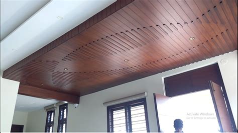Modern Wooden False Ceiling Design For Your Office Youtube