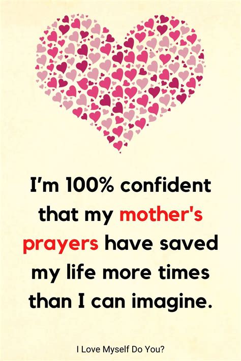 My Mother My Confidence Prayer Mothersj