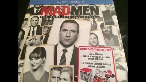 Mad Men Complete Series Blu Ray Unboxing Youtube