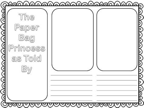 Paper Bag Princess Teaching Ideas And Freebies Paper Bag Princess